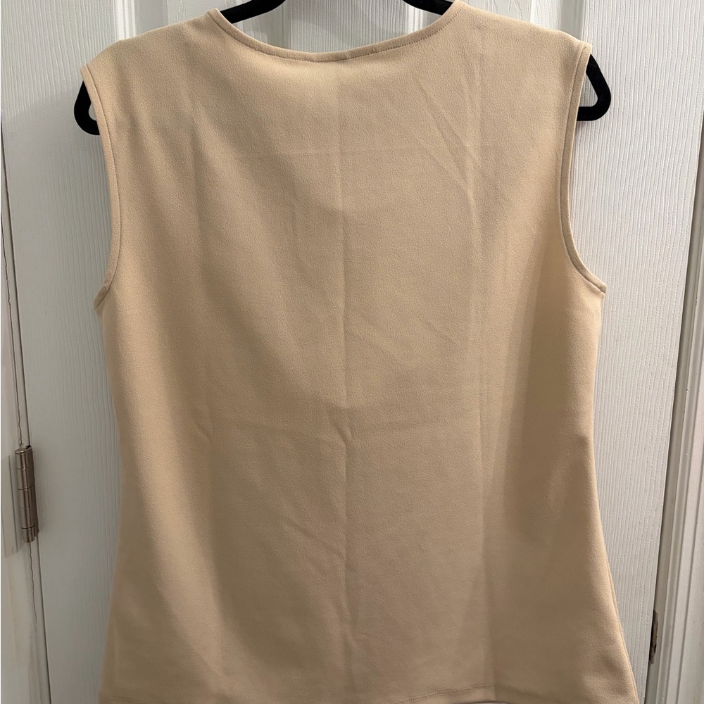 Ann Taylor Draped Neck Sleeveless Top - Picture 6 of 6